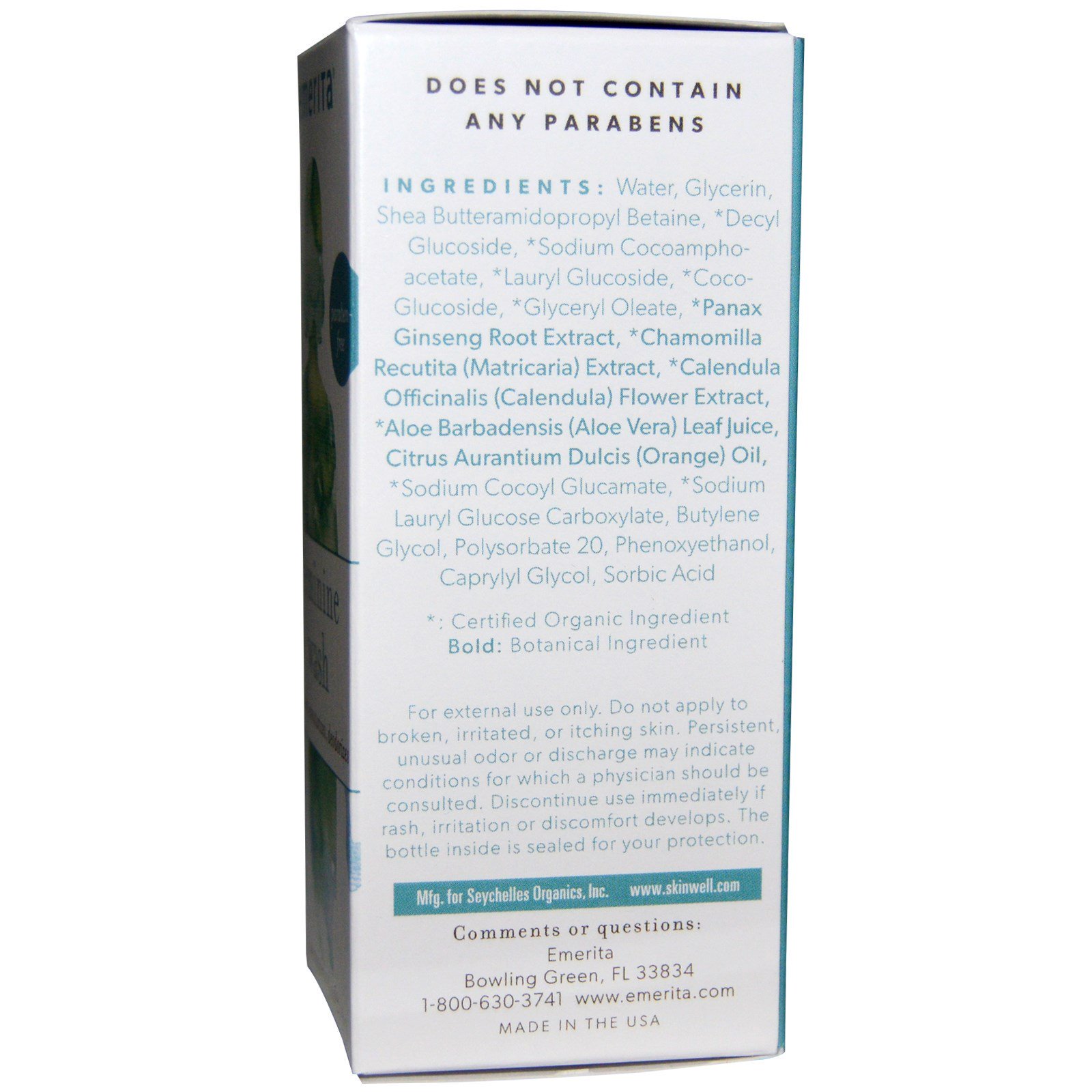 Emerita, Ducha Feminina, 118 ml (4 fl oz) - Imagem 2