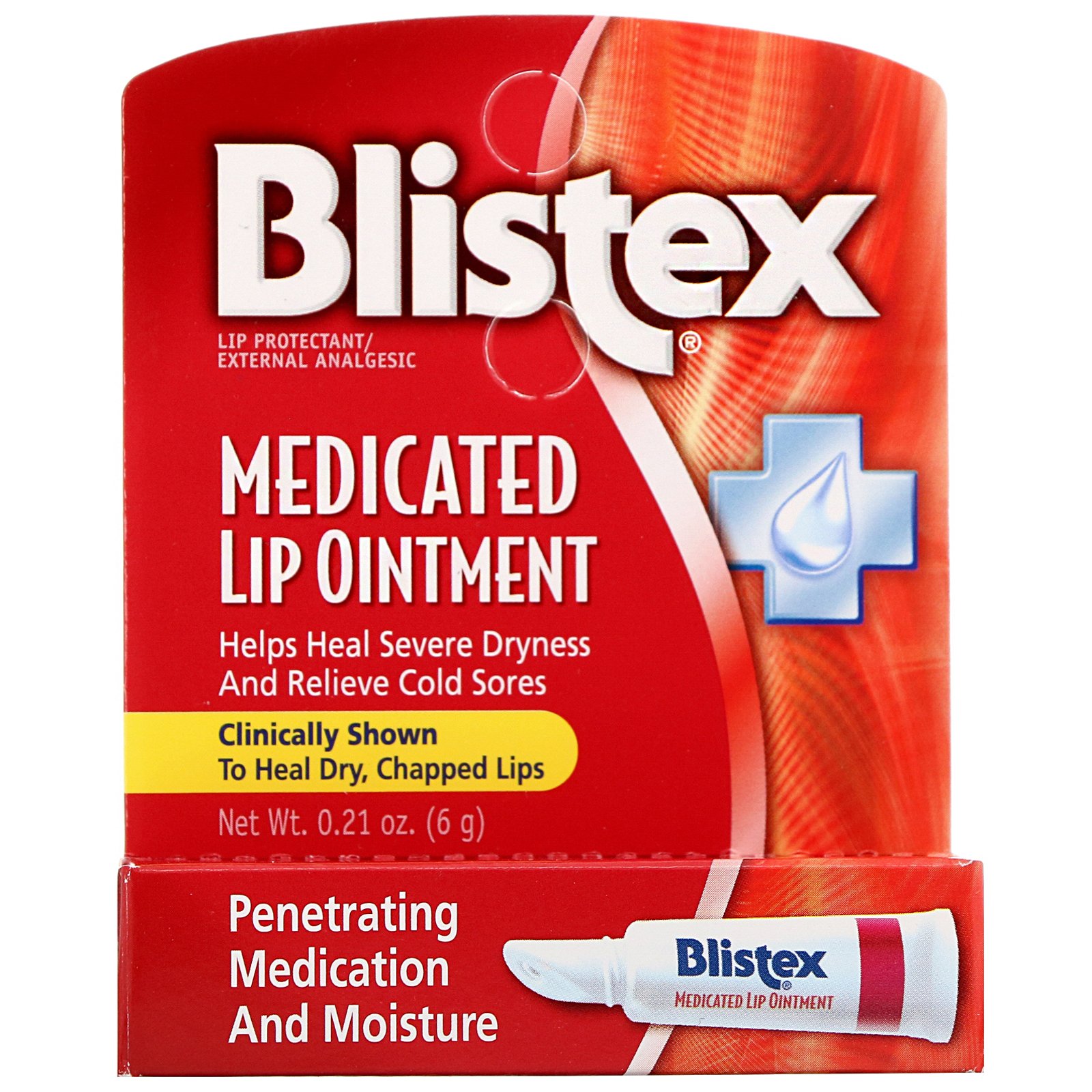 Blistex, Pomada Labial Medicamentosa, 6 g (0,21 oz) - Imagem 2