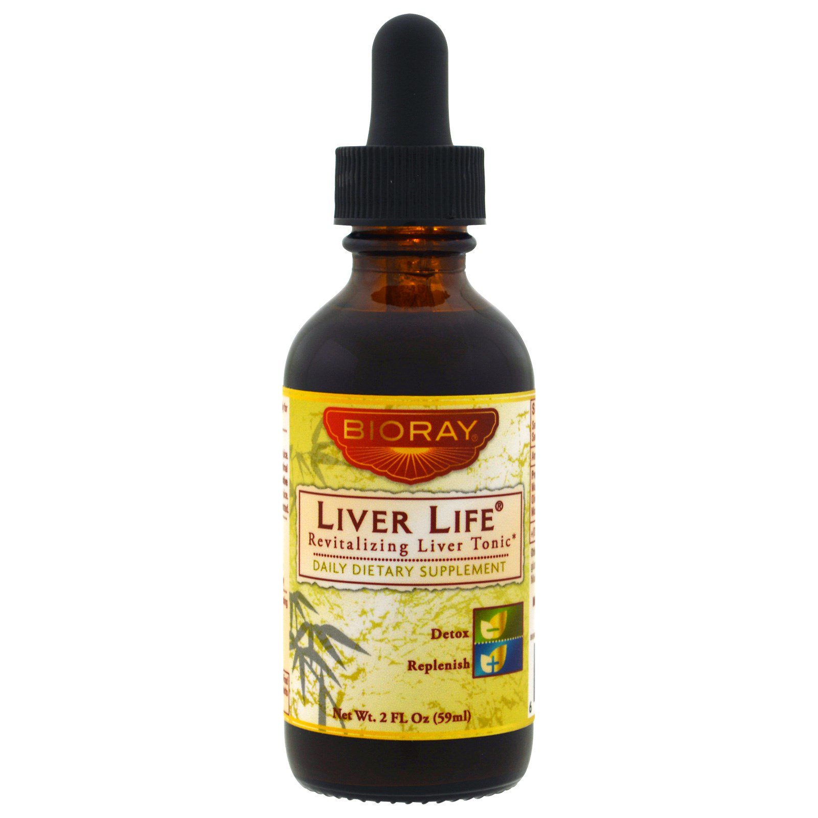 Bioray, Liver Life, Restaurador do Fígado, frasco de 4 oz (59 ml)