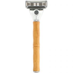 Bulldog Skincare For Men, Navalha Original de Bambu, Dois Cartuchos de 5 Lâminas