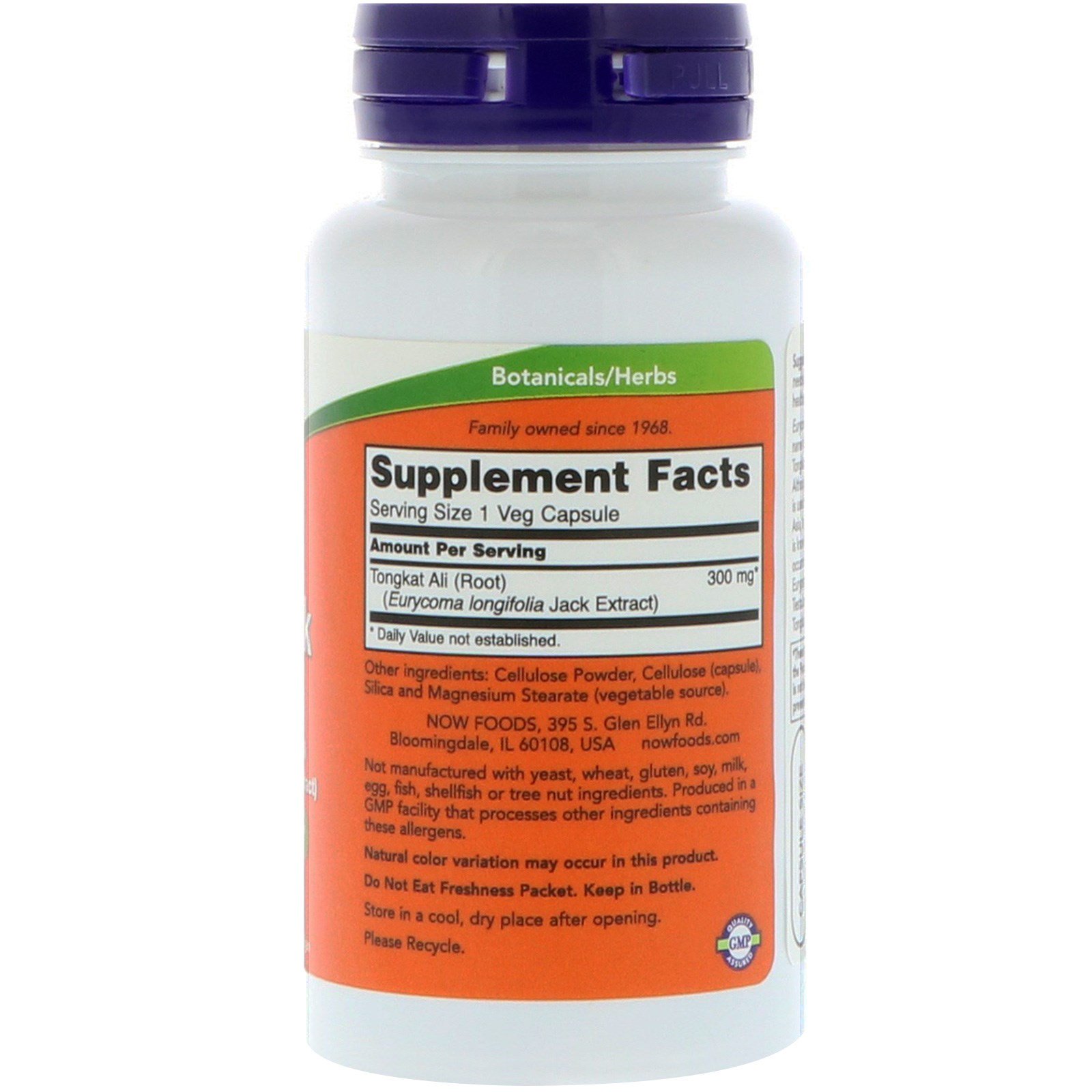 Now Foods, TestoJack 300, 60 Cápsulas Vegetais - Imagem 2