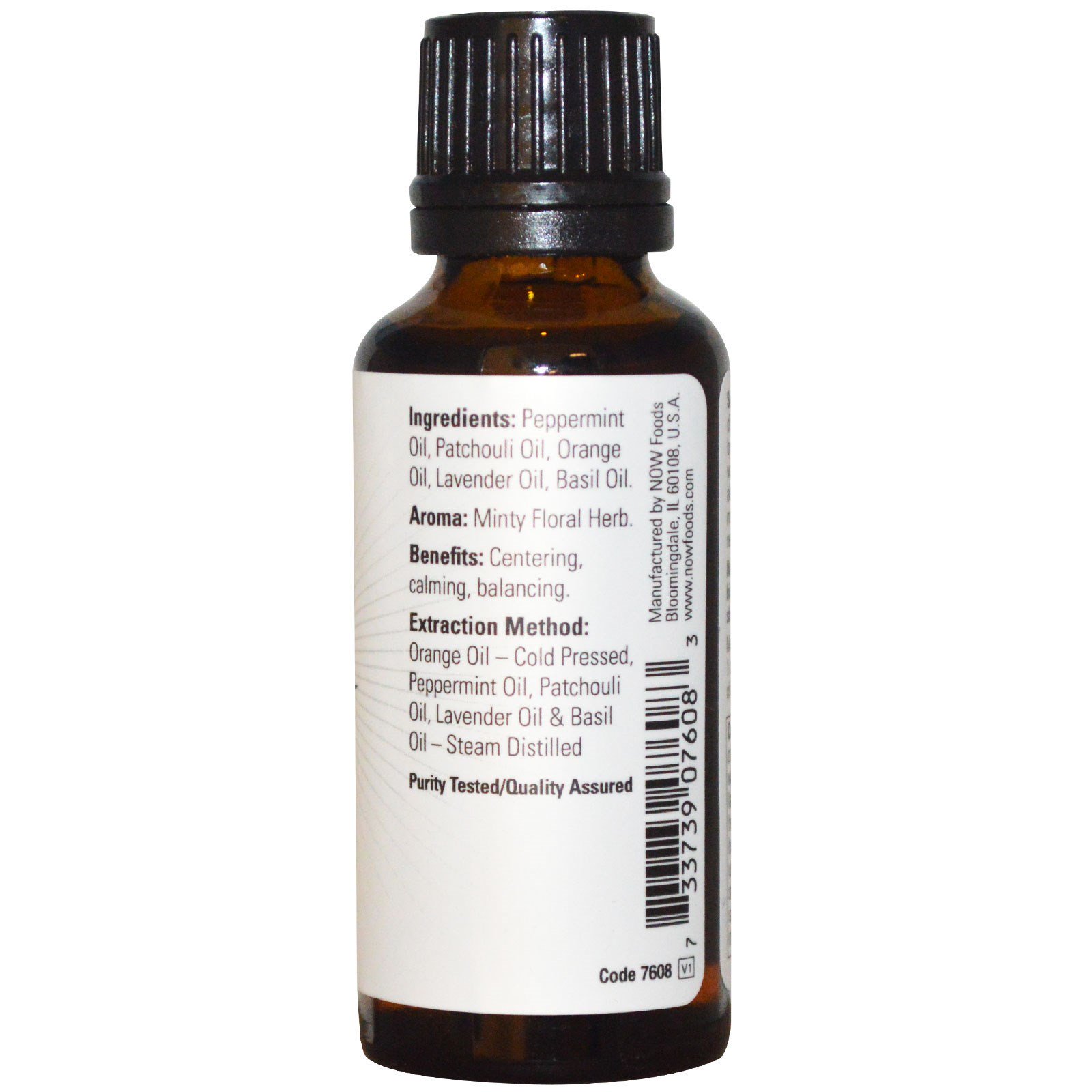Now Foods, Óleos Essenciais, Paz e Harmonia, 1 fl oz (30 ml) - Imagem 2