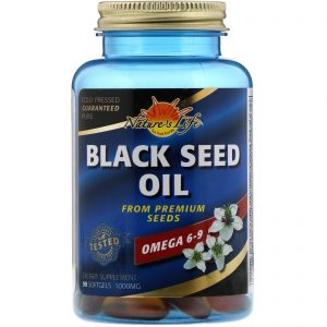 Nature's Life, Óleo de Cominho Preto, 1.000 mg, 90 Cápsulas Softgel
