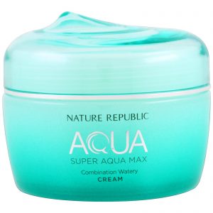 Nature Republic, Aqua, Super Aqua Max, Creme Aquoso Combinado, 80 ml (2,70 fl oz)