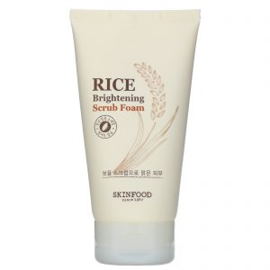 Skinfood, Espuma de Arroz para Clareamento e Esfoliação, 5,07 fl oz (150 ml)