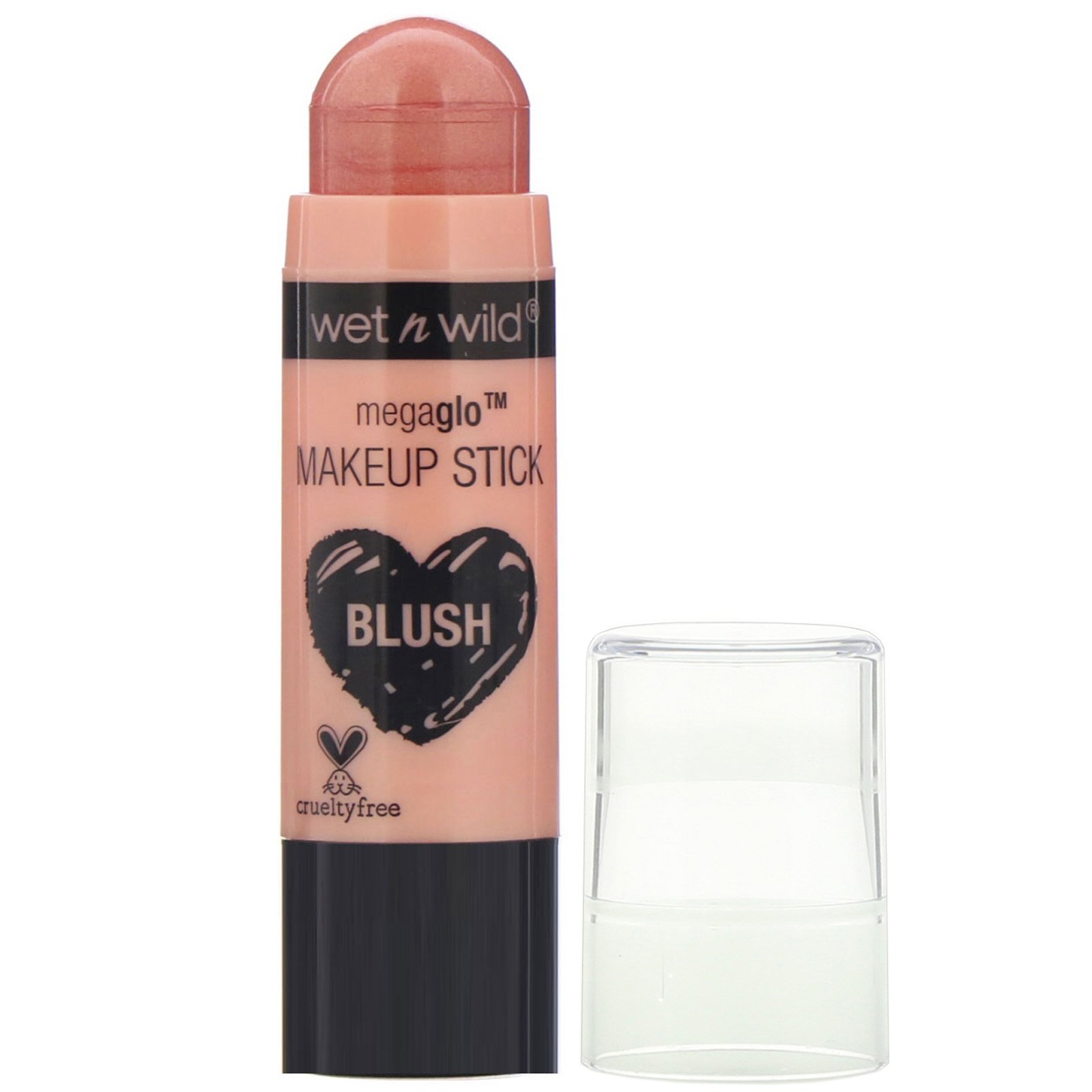 Wet n Wild, Maquiagem em bastão MegaGlo, blush, Peach Bums, 6 g (0,21 oz)