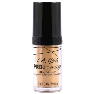 L.A. Girl, Pro Coverage HD Foundation, Natural, 28 ml