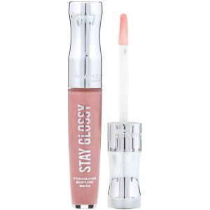 Rimmel London, Brilho labial Stay Glossy, 110 Dorchester Rose, 5,5 ml