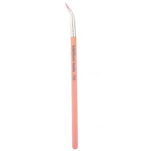 Bdellium Tools, Pink Bambu Series, Eyes 708, 1 Pincel Bent Eyeliner