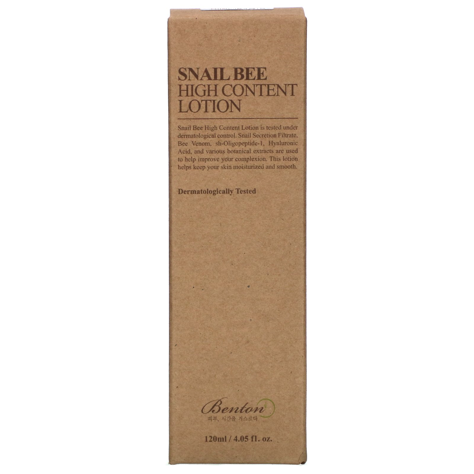 Benton, Caracol e Abelhas, Loção de Alto Teor, 120 ml - Imagem 2