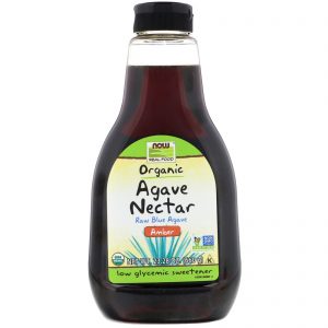 Now Foods, Orgânico, Comida de Verdade, Néctar de Agave, Âmbar, 23,28 oz (660 g)