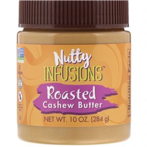 Now Foods, Ellyndale Naturals, Infusões de Castanhas, Manteiga de Castanhas-de-Caju Torradas, 10 oz (284 g)