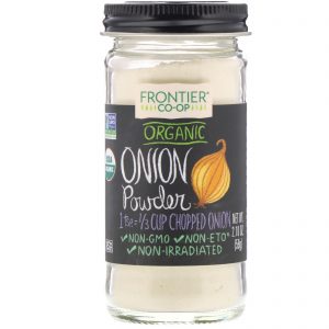 Frontier Natural Products, Cebola Orgânica em Pó, 2,10 onças (59 g)