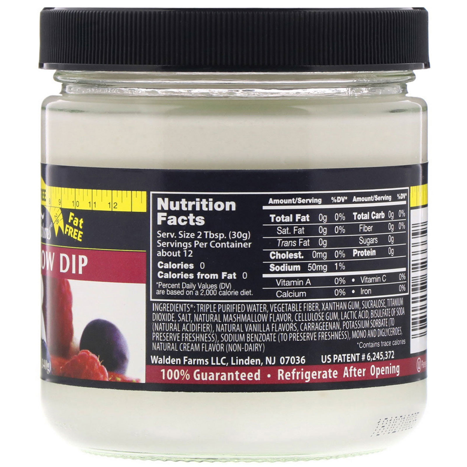 Walden Farms, Creme de marshmallow, 12 oz (340 g) - Imagem 2