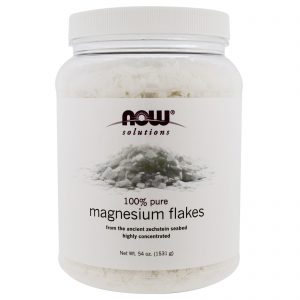 Now Foods, Soluções, Flocos de Magnésio, 100% Puros, 1531 g (3,37 lbs)