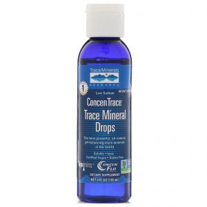 Trace Minerals Research, ConcenTrace, Deixa de Traços Minerais, 118 ml