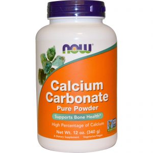 Now Foods, Carbonato de Cálcio em Pó, 340 g (12 oz)