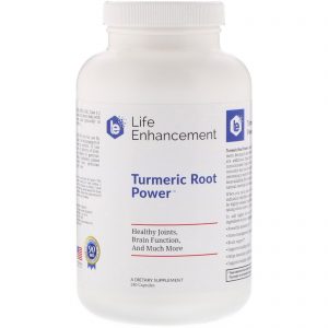 Life Enhancement, Turmeric Root Powder, 240 Cápsulas
