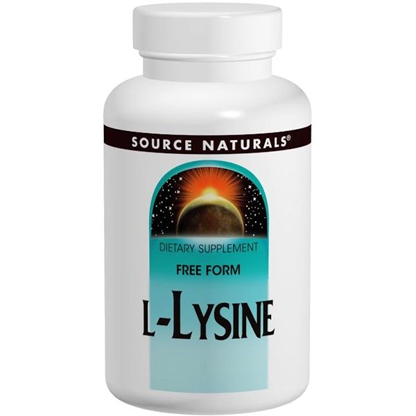 Source Naturals, L-Lisina, 3,53 oz (100 g)