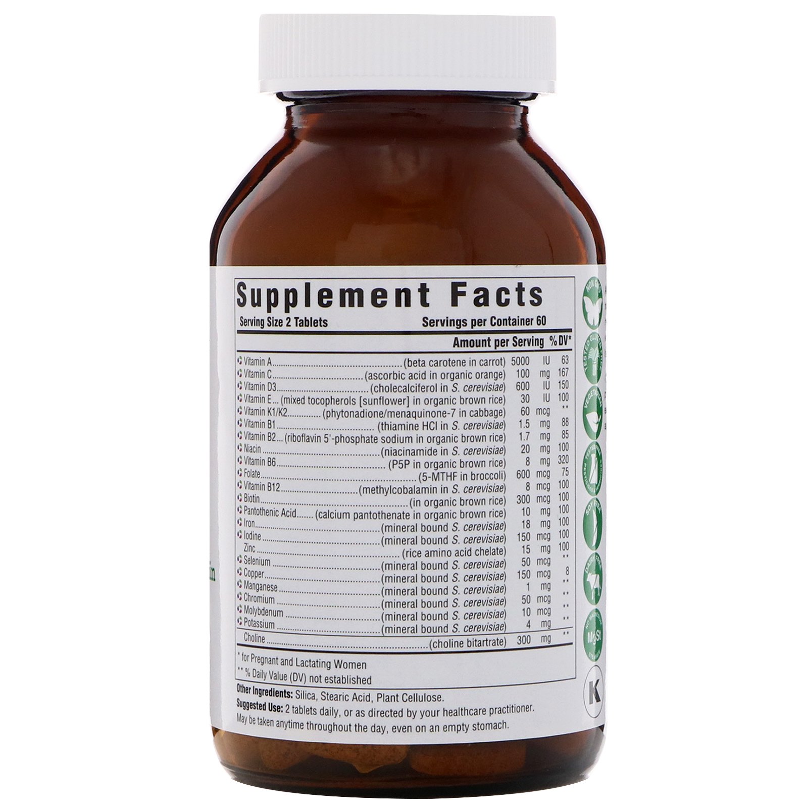 Innate Response Formulas, Baby & Me Multivitaminas, 120 Comprimidos - Imagem 2