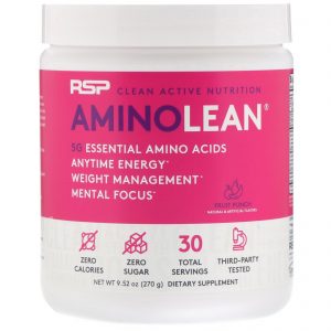 RSP Nutrition, AminoLean, Ponche de Frutas, 270 g (9,52 oz)