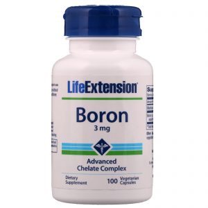 Life Extension, Boro, 3 mg, 100 Cápsulas Vegetarianas