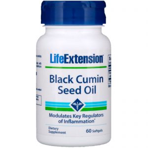 Life Extension, Óleo de Semente de Cominho Preto, 60 Cápsulas Gelatinosas