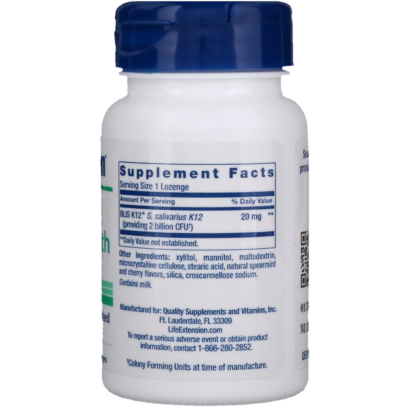 Life Extension, Florassist Throat Health, 30 pastilhas - Imagem 2