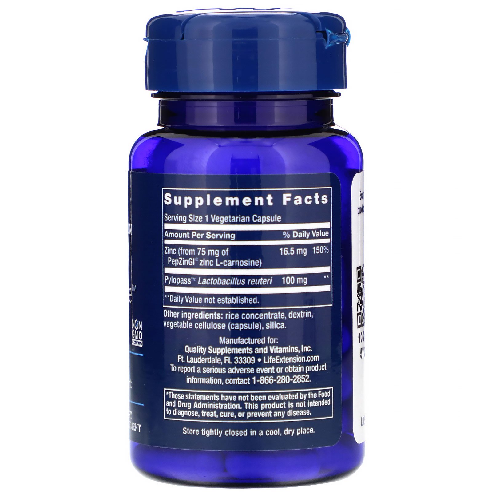 Life Extension, Gastro-Ease, 60 Cápsulas Vegetais - Imagem 2