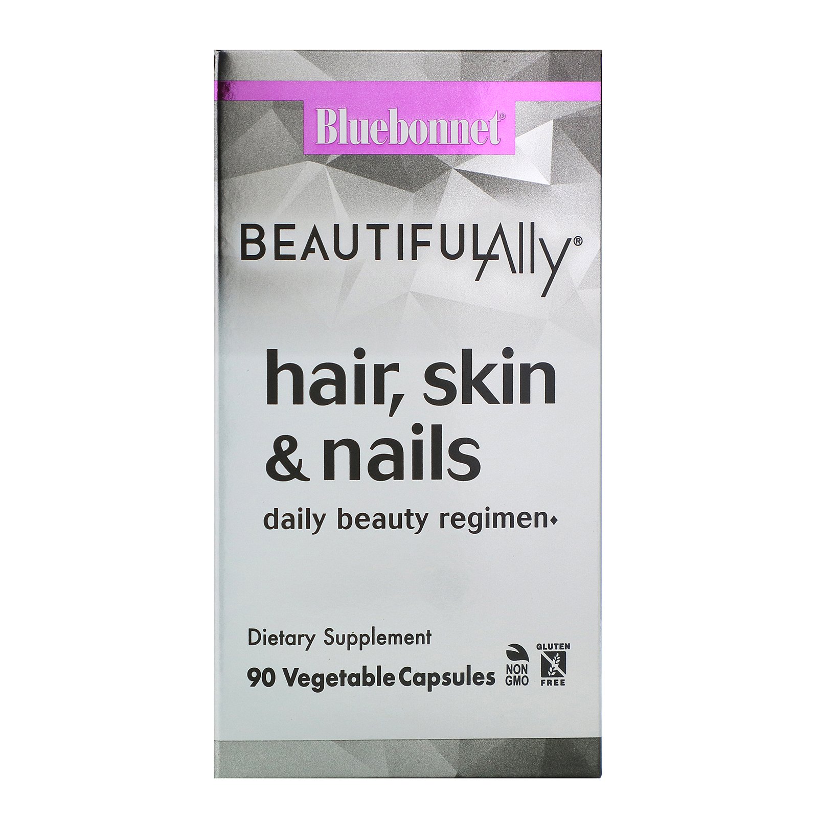 Bluebonnet Nutrition, Beautiful Ally, Cabelo, Pele e Unhas, 90 Cápsulas Vegetais