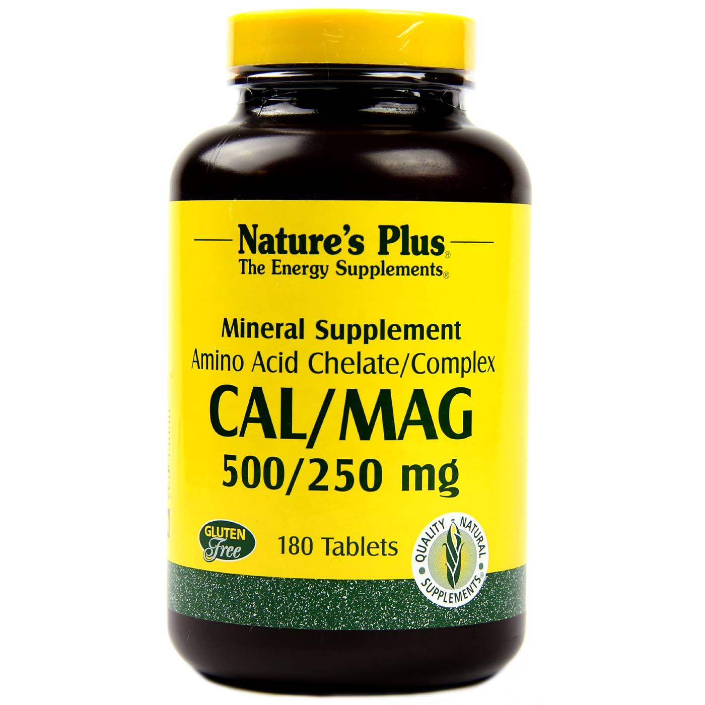 Nature's Plus, Cal / Mag 500/250 mg - 180 Tabletes