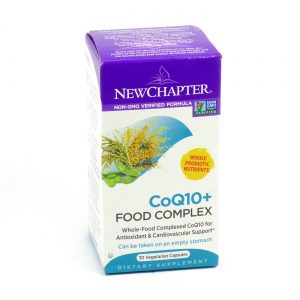 New Chapter CoQ10 aLimanto Complexo 30 Cápsulas Vegetarianas