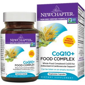 New Chapter CoQ10 Food Complexo 60 Cápsulas Vegetarianas