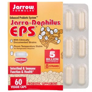 Jarrow Formulas, Jarro-Dophilus EPS, 5 Bilhões, 60 Cápsulas Vegetais