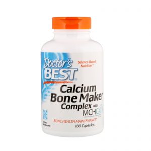 Doctor's Best, Calcium Bone Maker Complex with MCHCal, 180 Cápsulas
