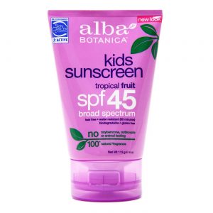 Alba Botanica, Protetor Solar para Crianças FPS 30 - Resistente à água - 113g
