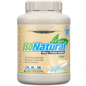 ALLMAX Nutrition, IsoNatural, Isolado de Proteína Whey Puro, O Original, Sem Sabor, 2,25 kg (5 lbs)