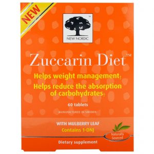 New Nordic, Dieta Zuccarin, 60 Comprimidos