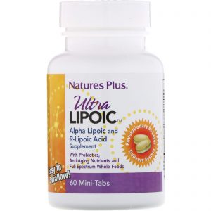 Nature's Plus, Ultra Lipoico, 60 Minicomprimidos