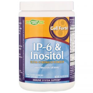 Nature's Way, Cell Forté, IP-6 e Inositol, Em Pó Ultrapotente, Sabor Cítrico, 414 g (14,6 oz)
