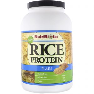 NutriBiotic, Proteína de Arroz Crua, 3 lbs (1,36 kg)
