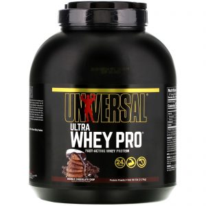 Universal Nutrition, Ultra Whey Pro, Proteína em Pó, Double Chocolate Chip, 5 lbs (2,27 kg)