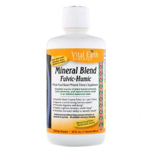 Vital Earth Minerals, Mistura Mineral Fúlvica-Húmica, 946 ml (32 fl oz)
