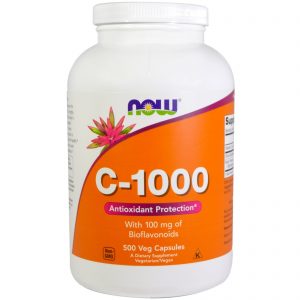 Now Foods, C-1000, 500 Cápsulas Vegetais