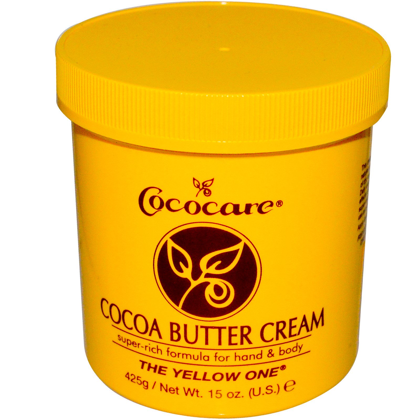 Cococare, The Yellow One, Creme de Manteiga de Cacau, 425 g (15 oz)