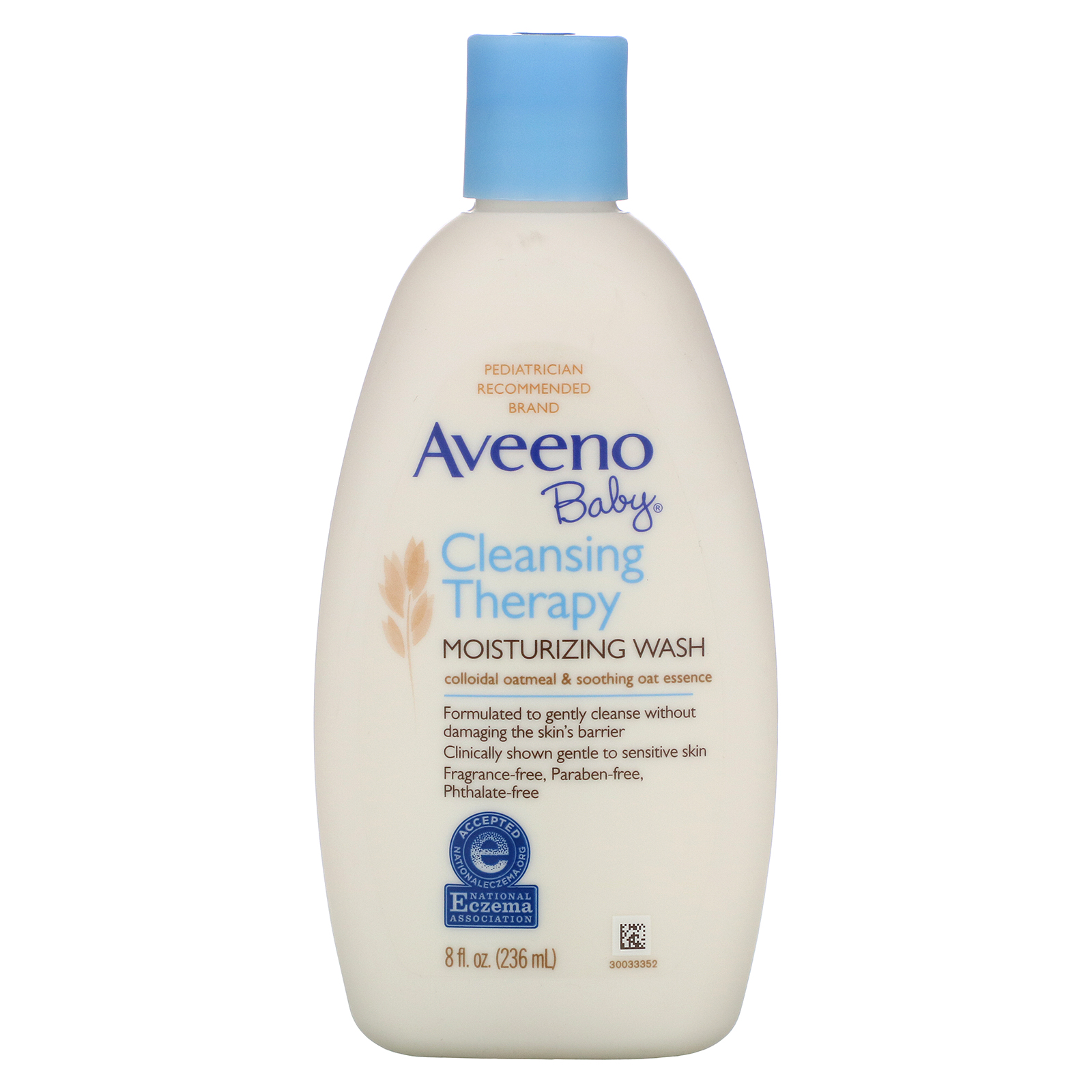 Aveeno, Hidradante de Limpeza Terapêutica para Bebês, Sem Cheiro, 8 fl oz (236 ml)