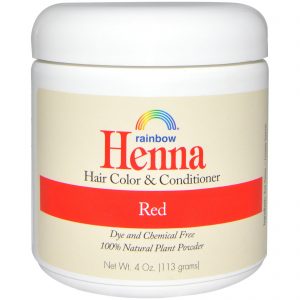 Rainbow Research, Henna, Tintura e Condicionador, Vermelho, 4 oz (113 g)