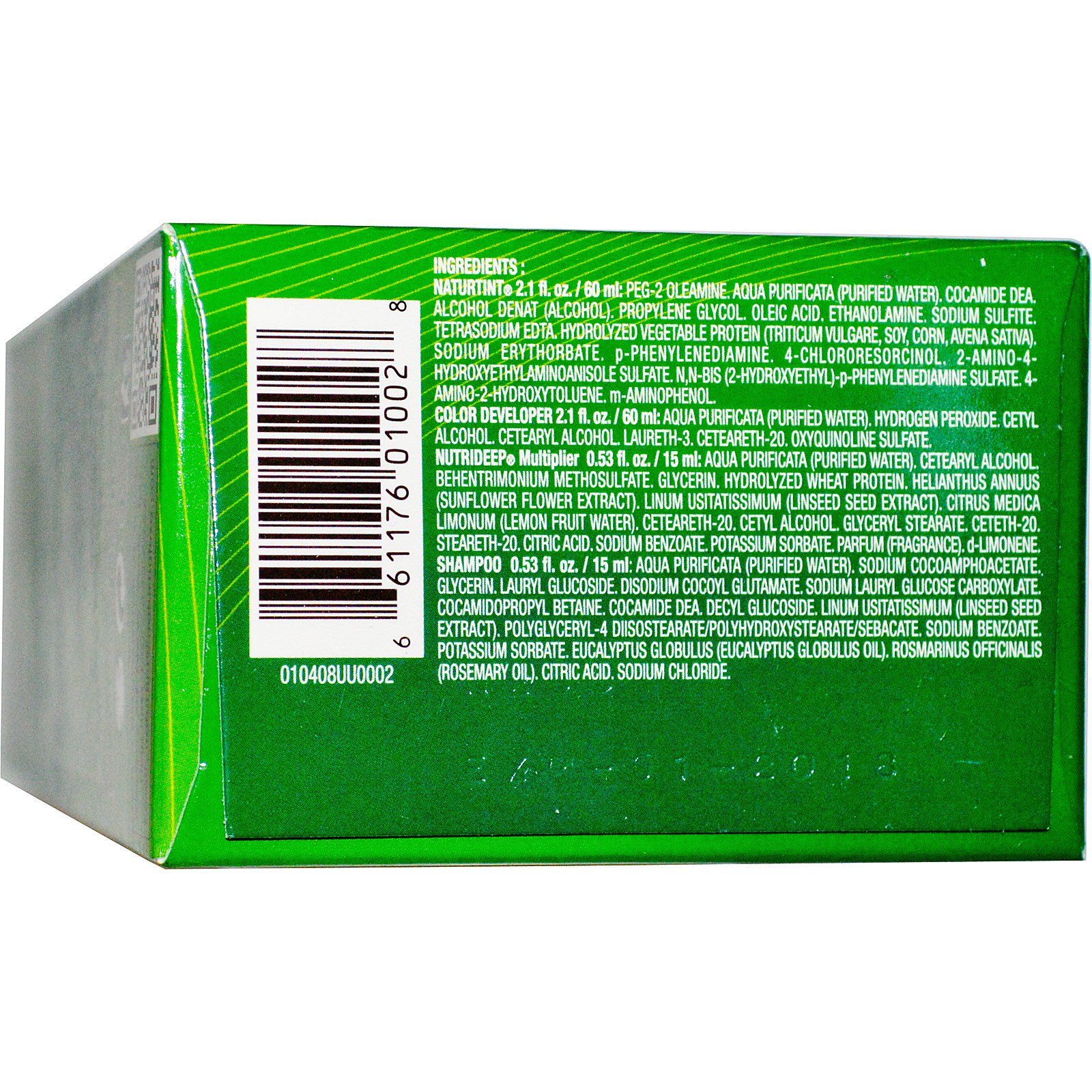 Naturtint, Gel colorador de cabelo permanente, 3N, castanho escuro, 5,28 fl oz (150 ml) - Imagem 2