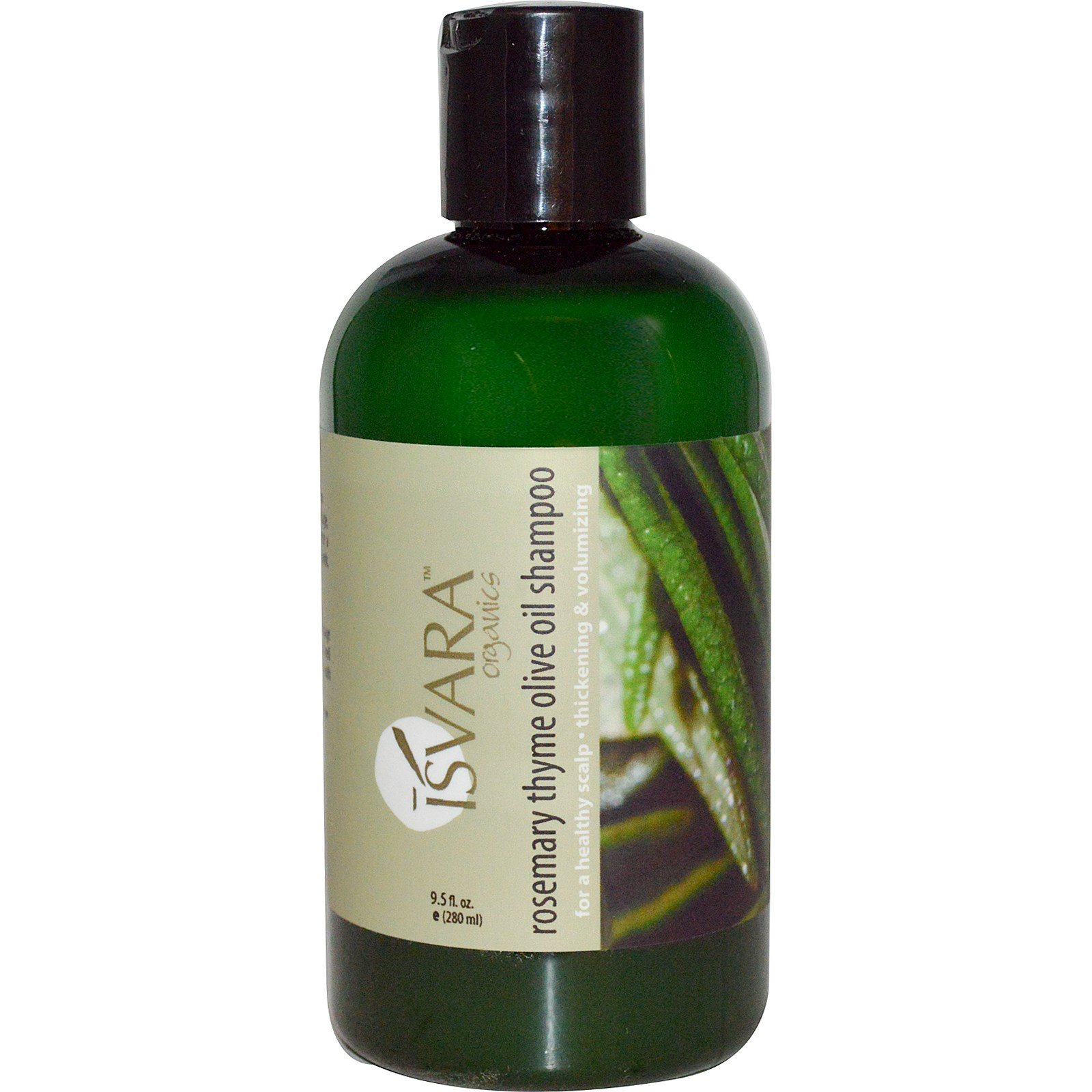 Isvara Organics, Shampoo, Azeite de Oliva Tomilho Rosemary, 9.5 fl oz (280 ml)