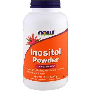 Now Foods, Inositol em pó, 8 oz (227 g)